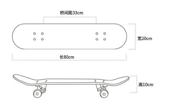 Canadian Maple Skateboard Parts and Complete عرشهs Skateboard
